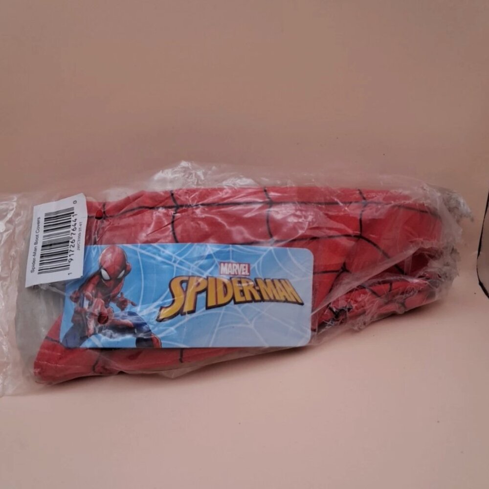 Spiderman Child Size Boot Tops New - EY